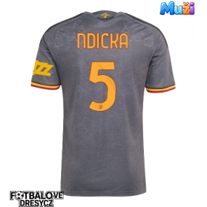 AS Roma Evan Ndicka #5 Alternativní Dres 2026-27 Krátký Rukáv